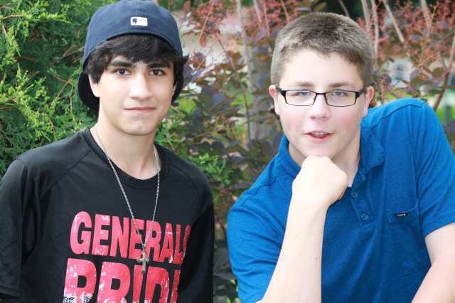 Andrew "Cymbal Kid" Pawelvzck with our Son Nishanth